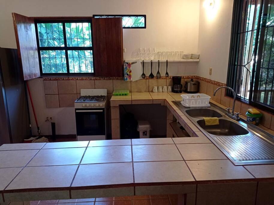 Green Papaya Villa Puerto Viejo de Talamanca ภายนอก รูปภาพ
